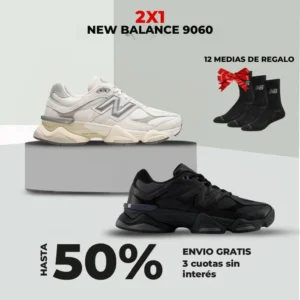 ¡OFERTA EXCLUSIVA! New Balance 9060 + 12 Medias de Regalo