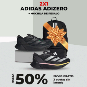 ¡OFERTA EXCLUSIVA! Adizero 2x1 + Mochila de Regalo