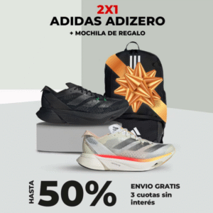¡OFERTA EXCLUSIVA! Adizero 2x1 + Mochila de Regalo