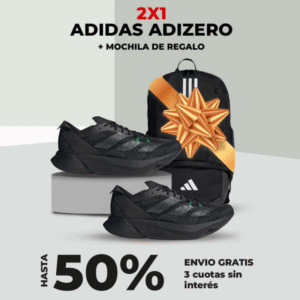 ¡OFERTA EXCLUSIVA! Adizero 2x1 + Mochila de Regalo