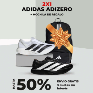¡OFERTA EXCLUSIVA! Adizero 2x1 + Mochila de Regalo